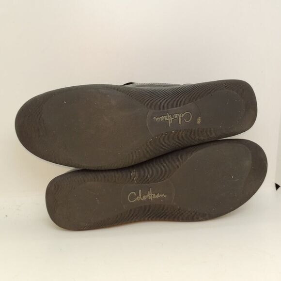 Cole Haan StudioGrand Black Z Strap Shoes - Size 7.5B - Picture 6 of 7